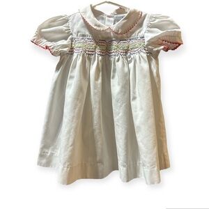 Vintage Cherubs Dress Baby Girls Size 18 months Smocked